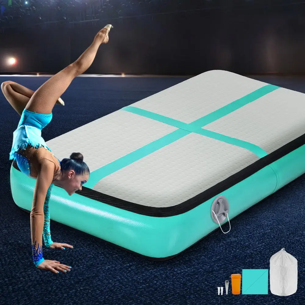New Air Board For Gymnastics Training Customized Logo 1*0.6*0.2m Inflatable A - £109.35 GBP+
