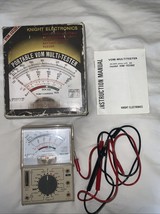 Vtg Knight Electronics Multi-tester Voltmeter HM-102BZ - $753.77 MXN