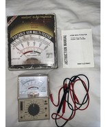 Vtg Knight Electronics Multi-tester Voltmeter HM-102BZ - $753.77 MXN