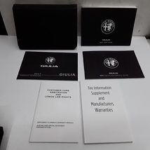2017 Alfa Romeo Giulia Owners Manual [Paperback] Auto Manuals - £116.48 GBP