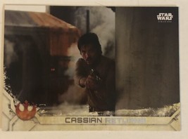 Rogue One Trading Card Star Wars #94 Cassian Return - £1.55 GBP