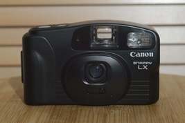 Vintage Canon Snappy LX Compact 35mm Camera. Comes with case. Excellent point an - £35.88 GBP