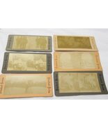 6 Stereoscope Photo Cards Admiral Dewey NY Bridge  Holland House - €13,60 EUR