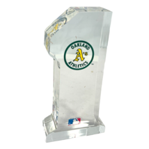 Oakland Athletics A&#39;s 1989 World Series Champs Vtg #1 Acrylic Plaque Prism MLB - £27.97 GBP