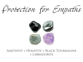 Empath Protection Crystals ~ Help Empaths Protect Themselves, Remove Neg... - £11.96 GBP