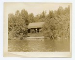 Long Pond Camp Maine 1931 Photo Cabin on the Lake  - $17.82