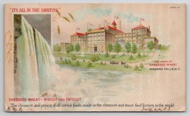 Niagara Falls NY Shreaded Wheat Biscuit And Tristcuit Co Postcard B44 - £3.88 GBP