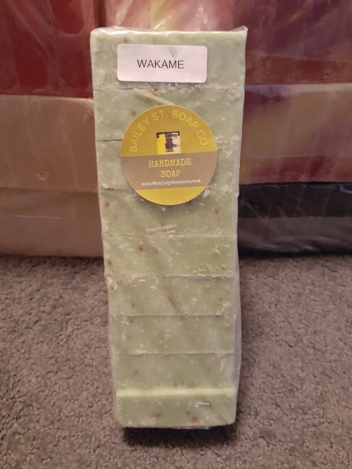 Primary image for Wakame Handmade Soap Loaf Precut  9 Bars
