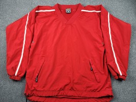 VTG Easton Windbreaker Men&#39;s Med Sport Baseball Vented Mesh Lined Athletic - £19.76 GBP