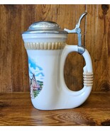 Vintage Sitting Bull Ein Hunkpapa Dakota Oktoberfest Lidded Beer Stein - $534.05 MXN