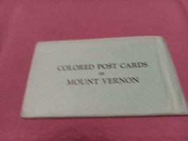 Lot-10 Mt. Vernon color illustrated Postcards-George Washington-unposted 1931 - £10.95 GBP