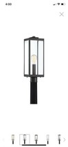 Quoizel WVR9007EK Westover 1 Light 21 inch Earth Black Outdoor Post Lantern - $137.20