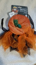 Bootique Pumpkin Cat Costume,  One Size Vitt All - £9.55 GBP