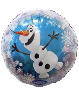 Disney Olaf Frozen Foil Mylar Round Balloon Birthday Party Supplies 1 Ct... - €2,95 EUR