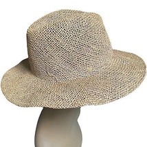 Vtg DON ANDERSON straw hat, adjustable/moldable rim size small S READ - £42.82 GBP