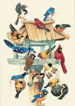 Dimensions Counted Cross Stitch Kit 10X14-Feasting Frenzy (18 Count) - $1,158.62 MXN