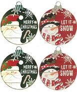 Christmas House Wooden Signs - Sets of 2 (Ornaments (Set of 4)) - £15.54 GBP