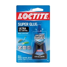 Henkel-Loctite 1363589 4 Gram Super Glue Ultra Gel Control, Clear (4-Pack) - £30.32 GBP