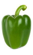 GREEN Bell pepper sweet Aji pimiento herbs Capsicum edible spice fruit 100 SEEDS - £7.07 GBP