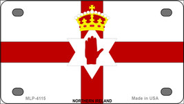 Northern Ireland Country Flag Novelty Mini Metal License Plate Tag - £11.95 GBP