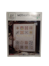 Janlynn Cross Stitch Pattern ~Mother&#39;s Prayer Quilt~Karen Kluba 2001 - £5.24 GBP