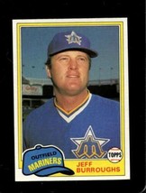 1981 TOPPS TRADED #745 JEFF BURROUGHS NMMT MARINERS *X73929 - £0.97 GBP