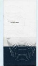 Air France L'espace Affaires Menu Meals and Beverages &amp; Suggestions Card... - $13.86