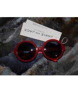 Janie and Jack Red Round Sunglasses Size 0 to 2 Years Toddlers/Girl&#39;s NEW - $24.96 CAD