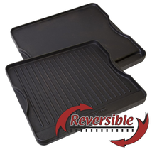 Camp Chef Pre Seasoned Cast Iron Reversible Griddle and Grill Portable C... - $90.65