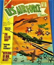 U.S. AIR FORCE  #34  Charlton Comics 1964  war comic - $8.90
