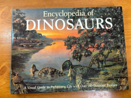 1990 Encyclopedia Of Dinosaurs A Visual Guide To Prehistoric Life - Hardcover DJ - £20.28 GBP