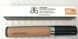 Arbonne The Real Conceal Liquid Concealer - MEDIUM / WARM 0.1 fl oz BREN... - £7.46 GBP