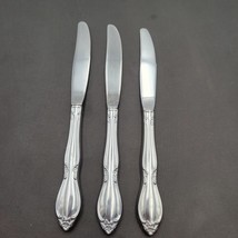 Set of 3 Oneida Community CHATELAINE Hollow Handle Dinner Knives 8.25&quot; S... - £24.20 GBP