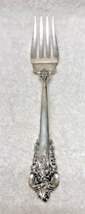 Wallace Grande Baroque Sterling Silver Cold Meat Serving Fork 8 1/8 inch 85 Gram - £82.21 GBP