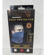 BLUE Copper Fit Guardwell Face Protector Neck Gator Adult Unisex One Sz ... - £5.30 GBP