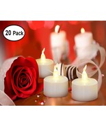 20Pcs  Flameless LED Candle Flickering Tea Light BatteryXmas Wedding Hom... - £19.77 GBP