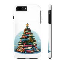 Book Lover Christmas Tree, Gift For Readers - Tough Phone Cases - £21.80 GBP