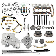 Timing Chain Kit Oil Pump Actuator Gear Cover for 2009-2011 CHEVROLET HH... - £175.57 GBP