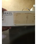 NEWPORT BRASS 1/2&quot; Square Thermo Trim Plate With Handle in VB 3-1603TS/VB - $9,266.44 MXN