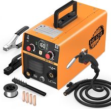 110V/220V, Flux Core Welder/Lift Tig/Stick Arc Welder 3 in 1 Multiproces... - £240.06 GBP