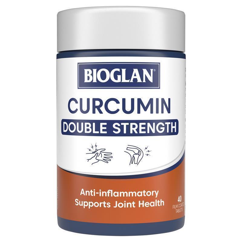Bioglan Curcumin Double Strength 1200mg - 40 Tablets