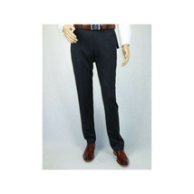 Men Suit ADOLFO 3Pc 100% Soft Wool Vested Business Formal 2 Button 1608 Charcoal image 6