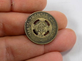 Miami Transit Company Brass Token Coin Mtc - £4.72 GBP
