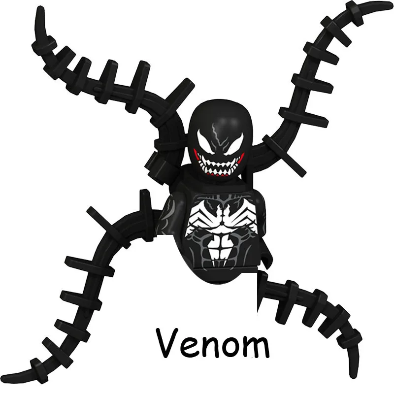 Logan deadpool venom wade carnage model figure blocks construction building bricks toys thumb200