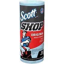 Scott Original Paper Shop Towels 9.4 in. W X 11 in. L 55 pk 75130 - $9.95