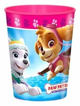Paw Patrol Girl Birthday Party Plastic Favor Cup 16 oz Pink - £2.17 GBP