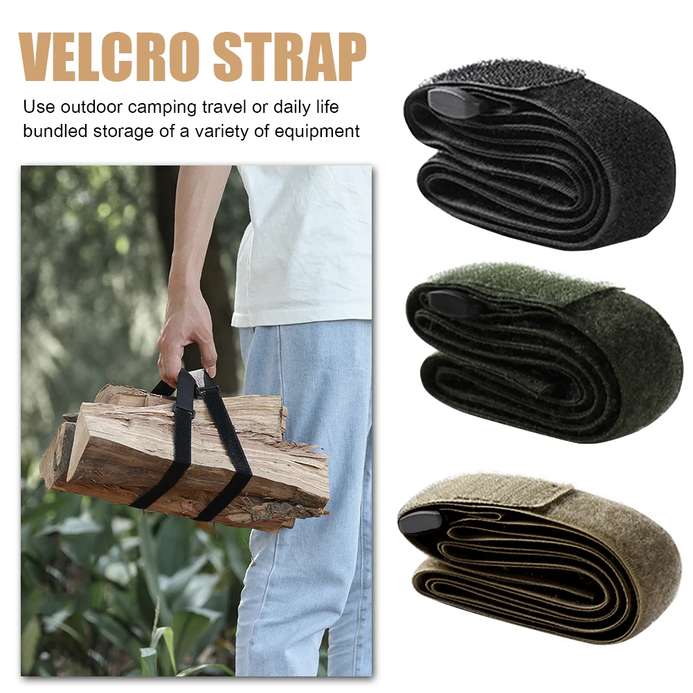 2/4Pc Travel Cargo Strap Outdoor Camping Hiking Cargo Storage Fixing Belt Travel - £8.13 GBP+