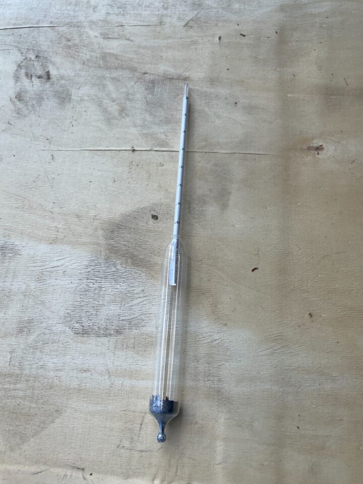 Ertco Specific Gravity Heavy USA Temp 60/60F 33223 Tube Cylinder - $39.47