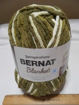 NEW Yarnspirations Bernat Blanket Yarn 10.5oz/300g/220yds &quot;Gathering Moss&quot; 6 bul - £11.09 GBP