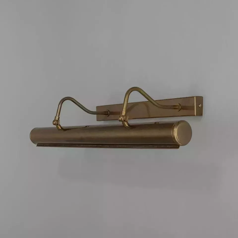 Brass Modern Painting Light Brass Vintage Antique Picture Wall Light Solid - €113,70 EUR